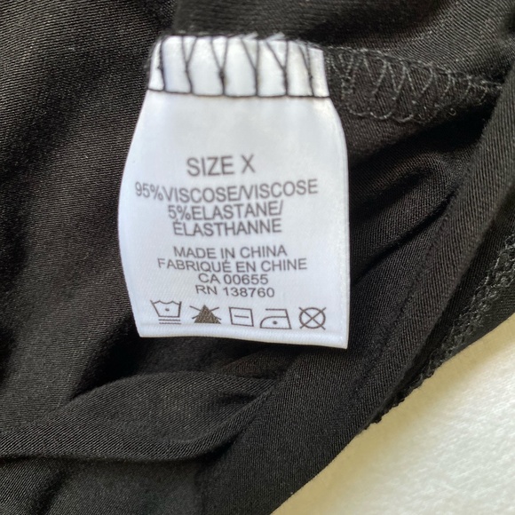 In Every Story Black Soft Jersey Knit Lounge relaxed Midi Dress. Size 1X - Picture 14 of 15